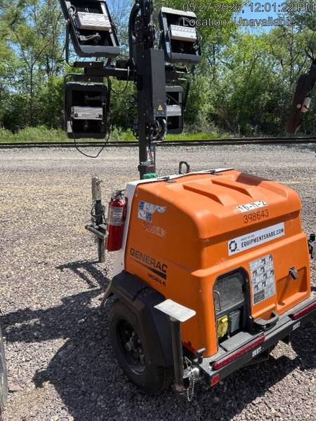 2024 Generac MLT2 Diesel, Flex Switch 120V Input, Powerzone Controller, 
(4) 320W LED Lights, 4kW Generator, 39.9 Gal Fuel Tank, 2" Ball, T3