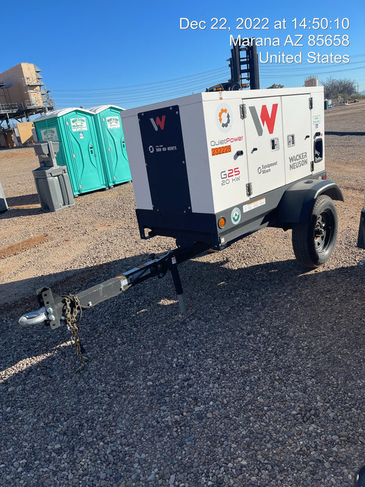 2022 WACKER NEUSON G25