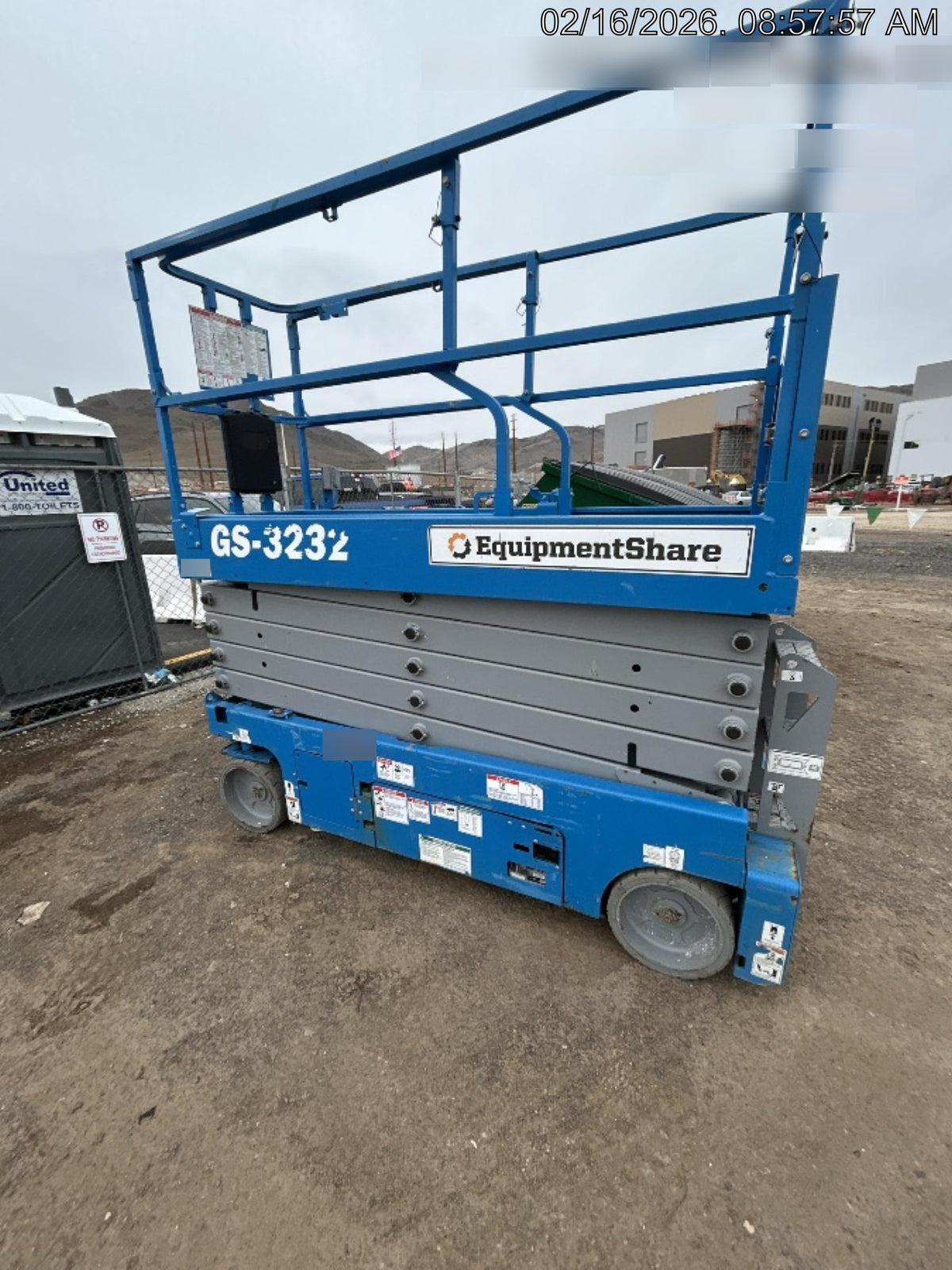 2019 Genie GS-3232 Standard Options