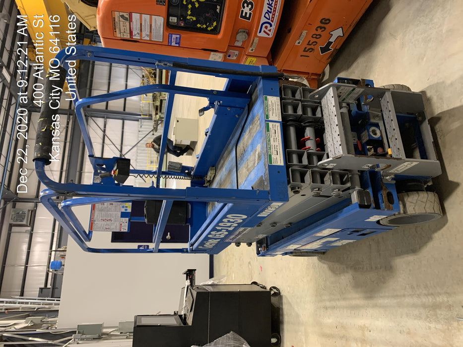 2018 Genie GS-1930 Genie GS-1930 w/Fixed Rail, Chain Entry