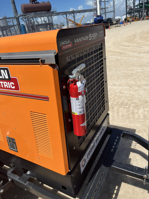 2022 Lincoln Electric Vantage 549X Crosslink Technology, Trailer Mounted, ES Decals, T3