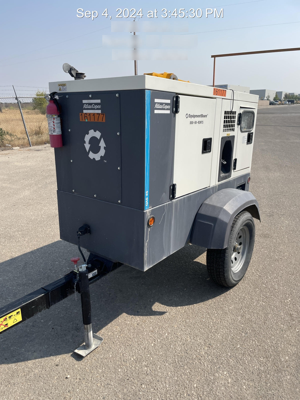 2021 ATLAS COPCO QAS45 CWK