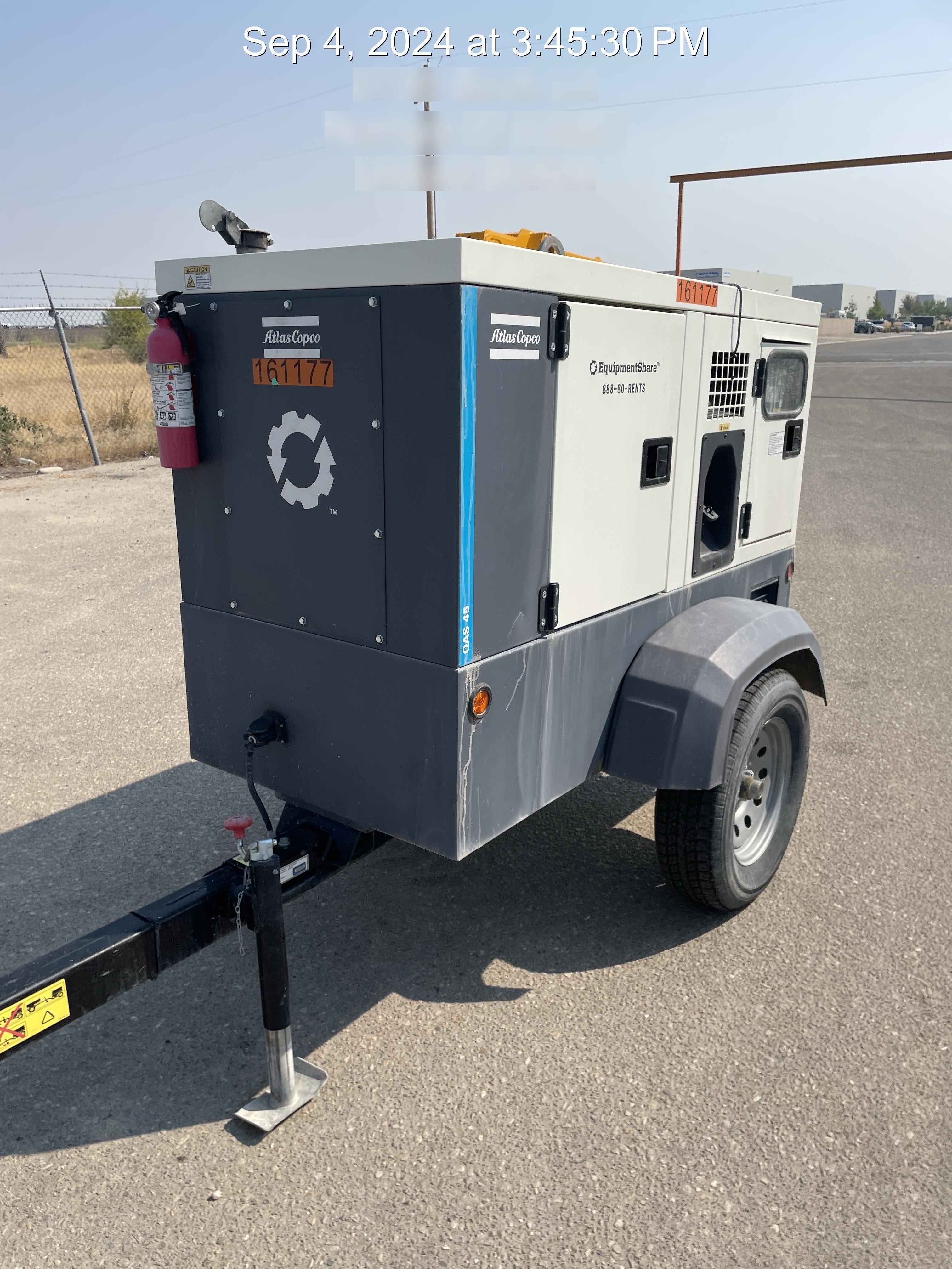 2021 ATLAS COPCO QAS45 CWK