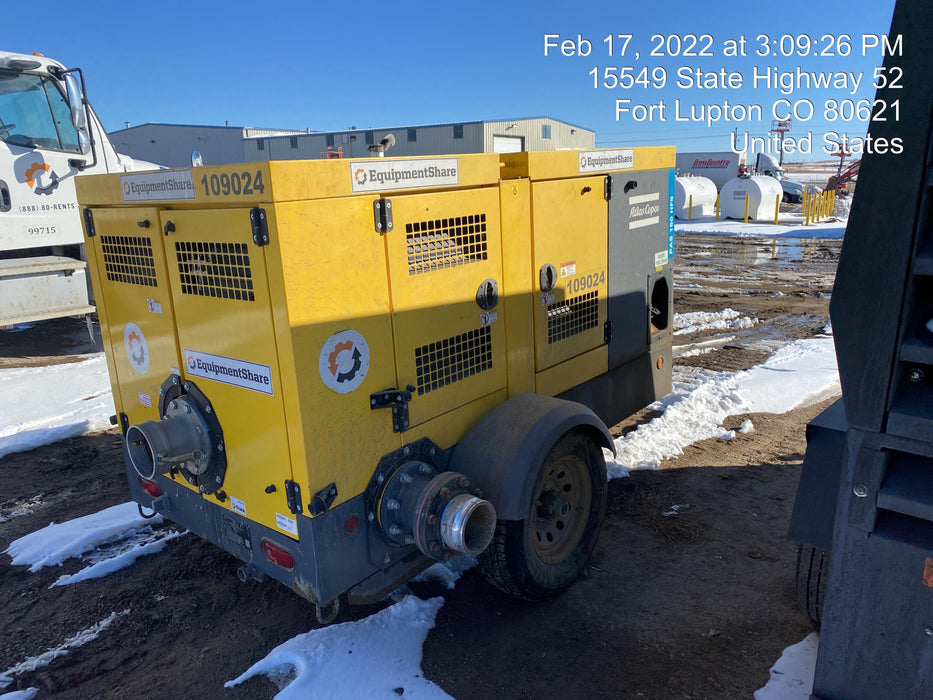 2020 ATLAS COPCO PAS 150 HF CS Enclosed