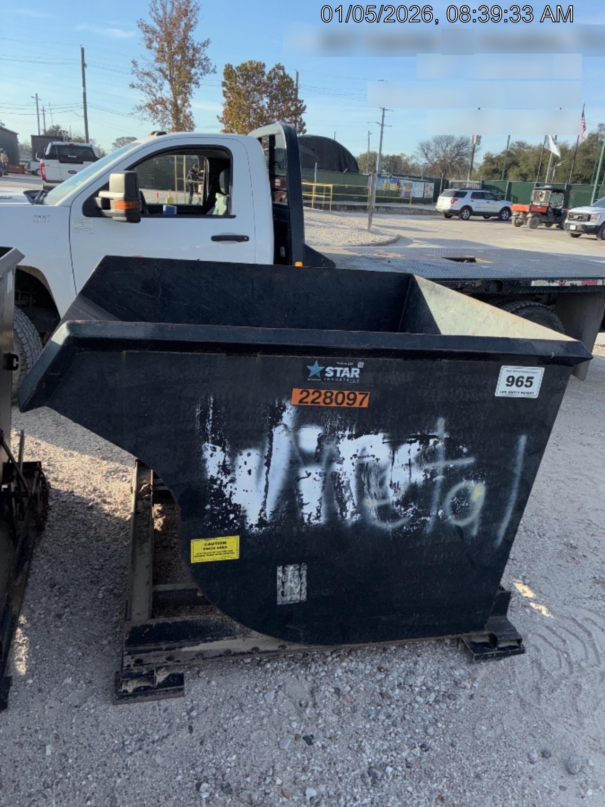 2022 STAR INDUSTRIES M-1820 - Self-Dump Hopper