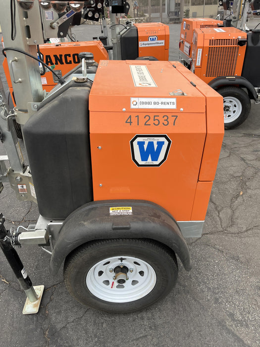 2024 Wanco WLTT-4MM4K Diesel, Deep Sea Controller, Shore Power Plug, Auto Start, (4) 350W LED Floodlights, 4kW Generator, 60 Gal Fuel Tank, 2" Ball, T3