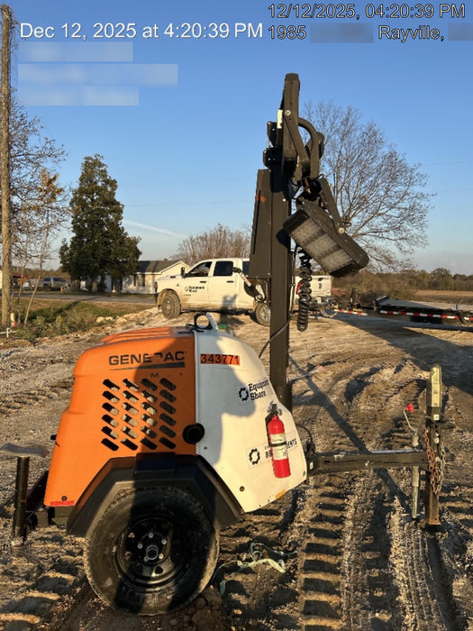 2023 Generac MLT2 Diesel, Flex Switch 120V Input, Powerzone Controller, (4) 320W LED Lights, 4kW Generator, 39.9 Gal Fuel Tank, 2" Ball, T3