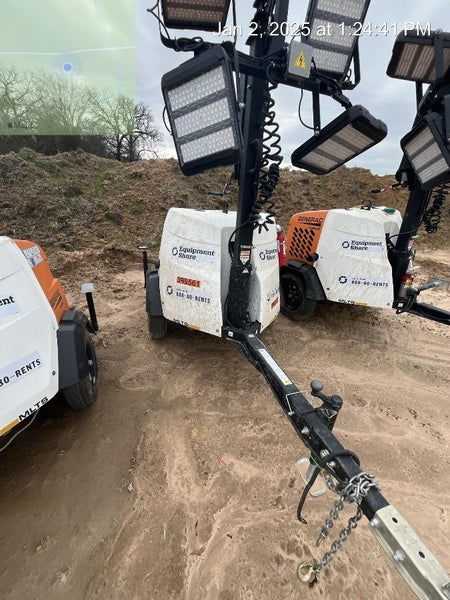 2024 Generac MLT2 Diesel, Flex Switch 120V Input, Powerzone Controller, 
(4) 320W LED Lights, 4kW Generator, 39.9 Gal Fuel Tank, 2" Ball, T3
