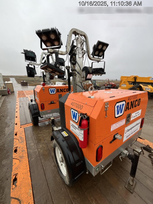 2024 Wanco WLTT-4MM4K Diesel, Deep Sea Controller, Shore Power Plug, Auto Start, (4) 350W LED Floodlights, 4kW Generator, 60 Gal Fuel Tank, 2" Ball, T3