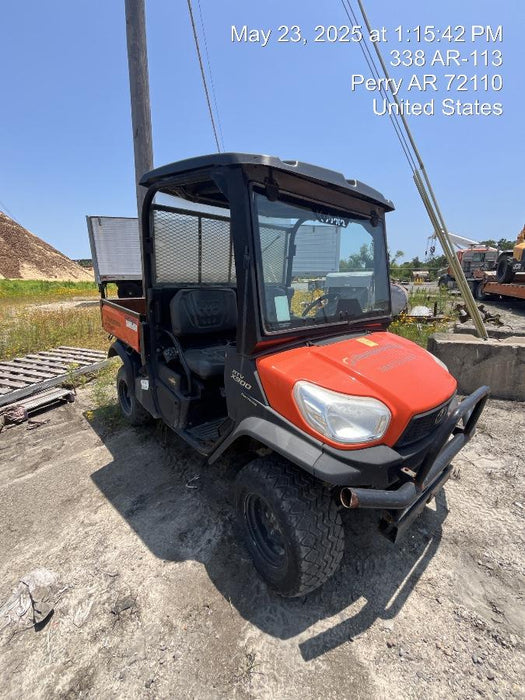 2019 Kubota RTVX900WH 4wd Utility Cart, 2 Seat, Diesel, LED Strobe, Windshield Tempered Glass, Plastic Canopy, Wire Harness Kit, Backup Alarm