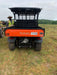 2021 Kubota RTV-X1140W-H Plastic Canopy, Windshield Acrylic Clear, LED Strobe Light, Wire Harness Kit, Back up Alarm