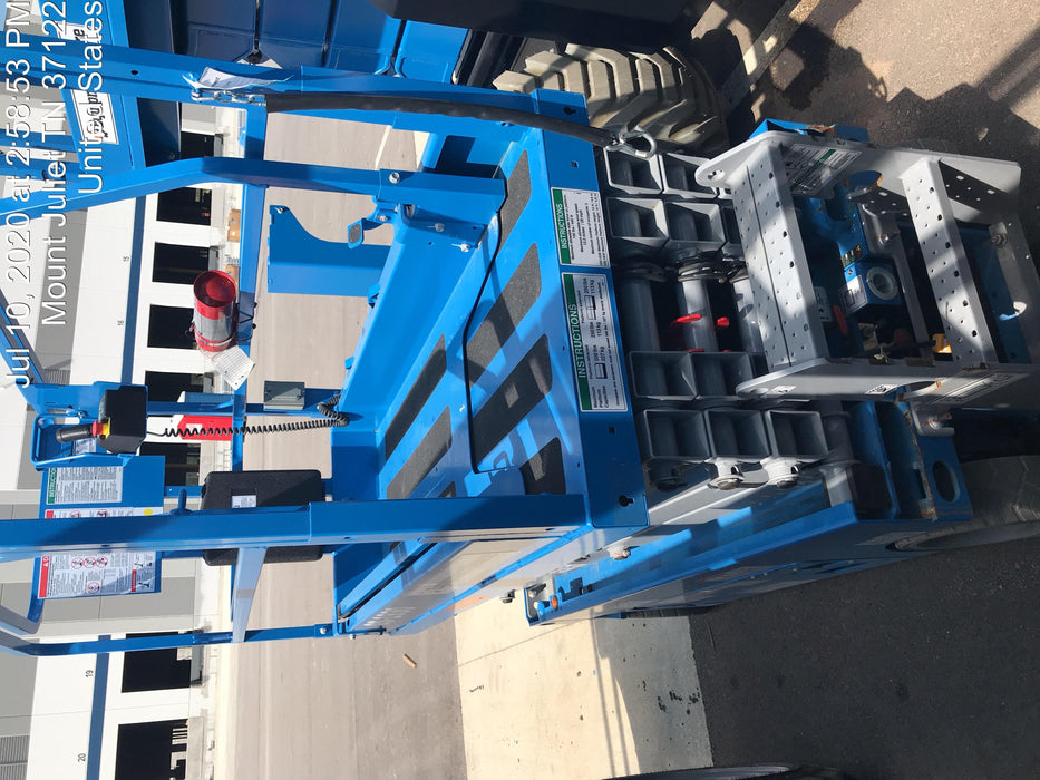 2020 Genie GS-1930 Fixed rails with chain entry gate - Pre A92.20