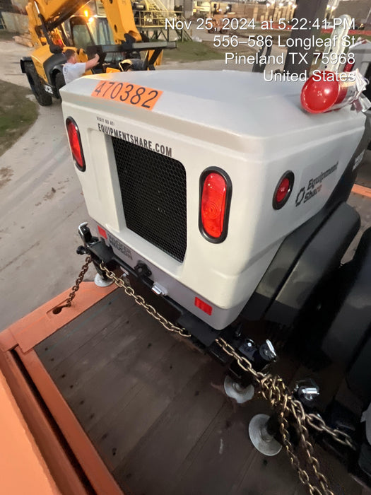 2024 Wacker Neuson LTT4 Diesel, Kohler KDW702, Deep Sea Controller, Auto Start, LED 320W, Bypass Outlet, T3