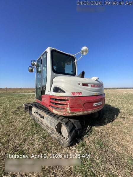 2020 Takeuchi TB290C Cab/Heat/Air, Rubber Tracks, Manual TAG QC