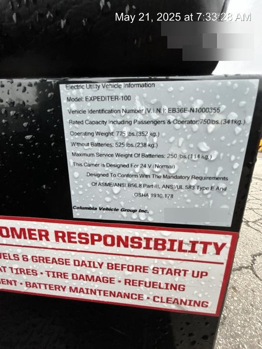 2022 COLUMBIA Expediter