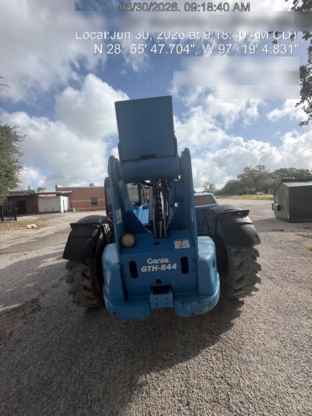 2019 GENIE GTH-844
