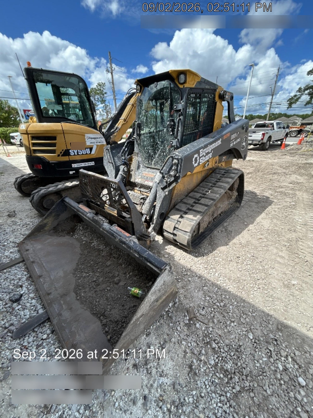 2017 BRADCO 48" Skid Loader Pallet Forks