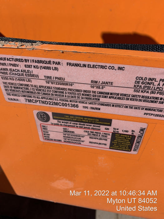 2021 PIONEER PP128S20L71-6135