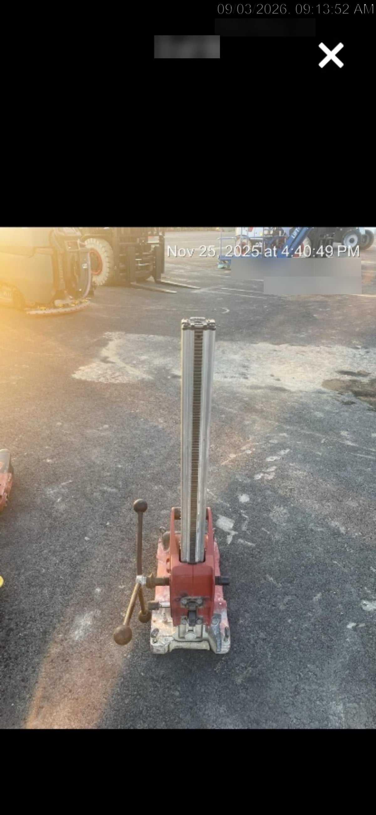2019 HILTI DD 150-U