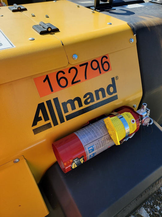 2021 Allmand NLV3GR (4) LED Light Fixture 350W, 23' Vertical Mast, 3kW Prime, Towable, Deep Sea L401, Leveling Jacks, Yanmar T4F 5.8hp