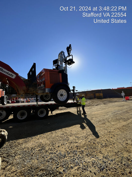 2024 Wanco WLTT-4MM4K Diesel, Deep Sea Controller, Shore Power Plug, Auto Start, (4) 350W LED Floodlights, 4kW Generator, 60 Gal Fuel Tank, 2" Ball, T3