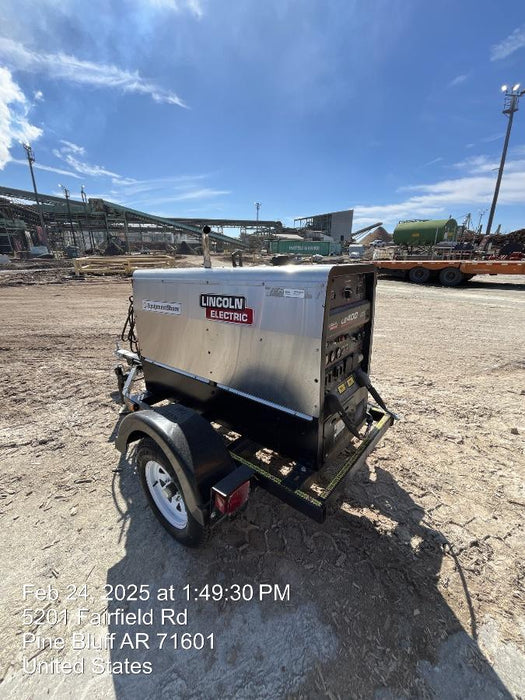 2024 Lincoln Electric LE400 Kubota V1505, Trlr, Cable Rack, Light Kit, ES Decals, T3