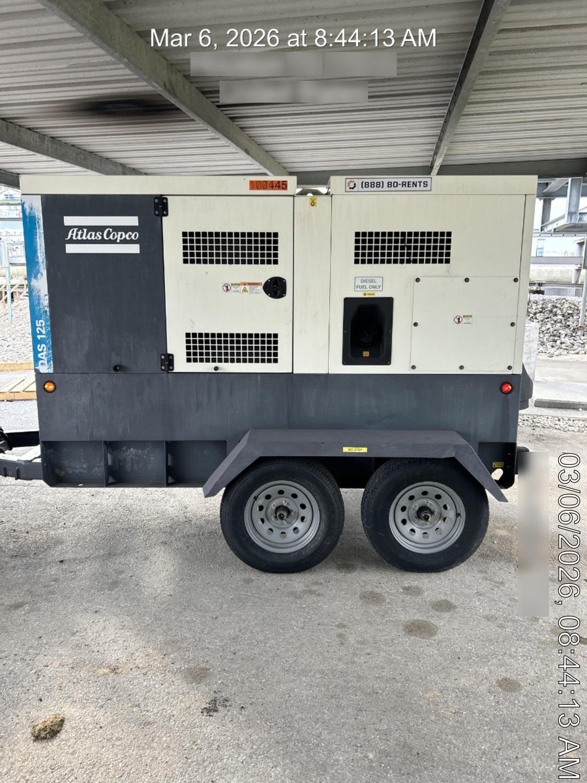 2020 ATLAS COPCO QAS 125