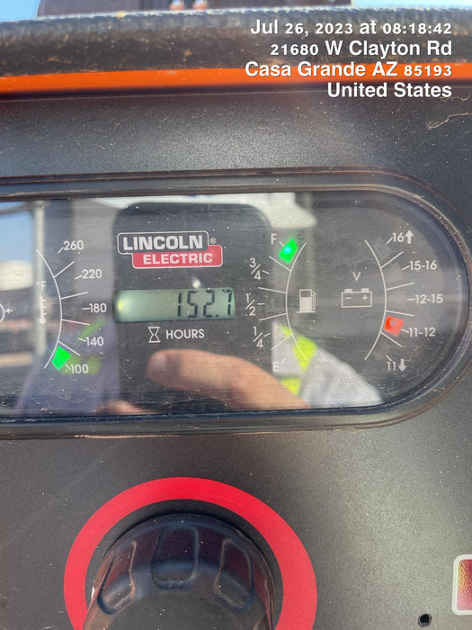 2023 Lincoln Electric Vantage 549X Crosslink Technology, Trailer Mounted, ES Decals, T3