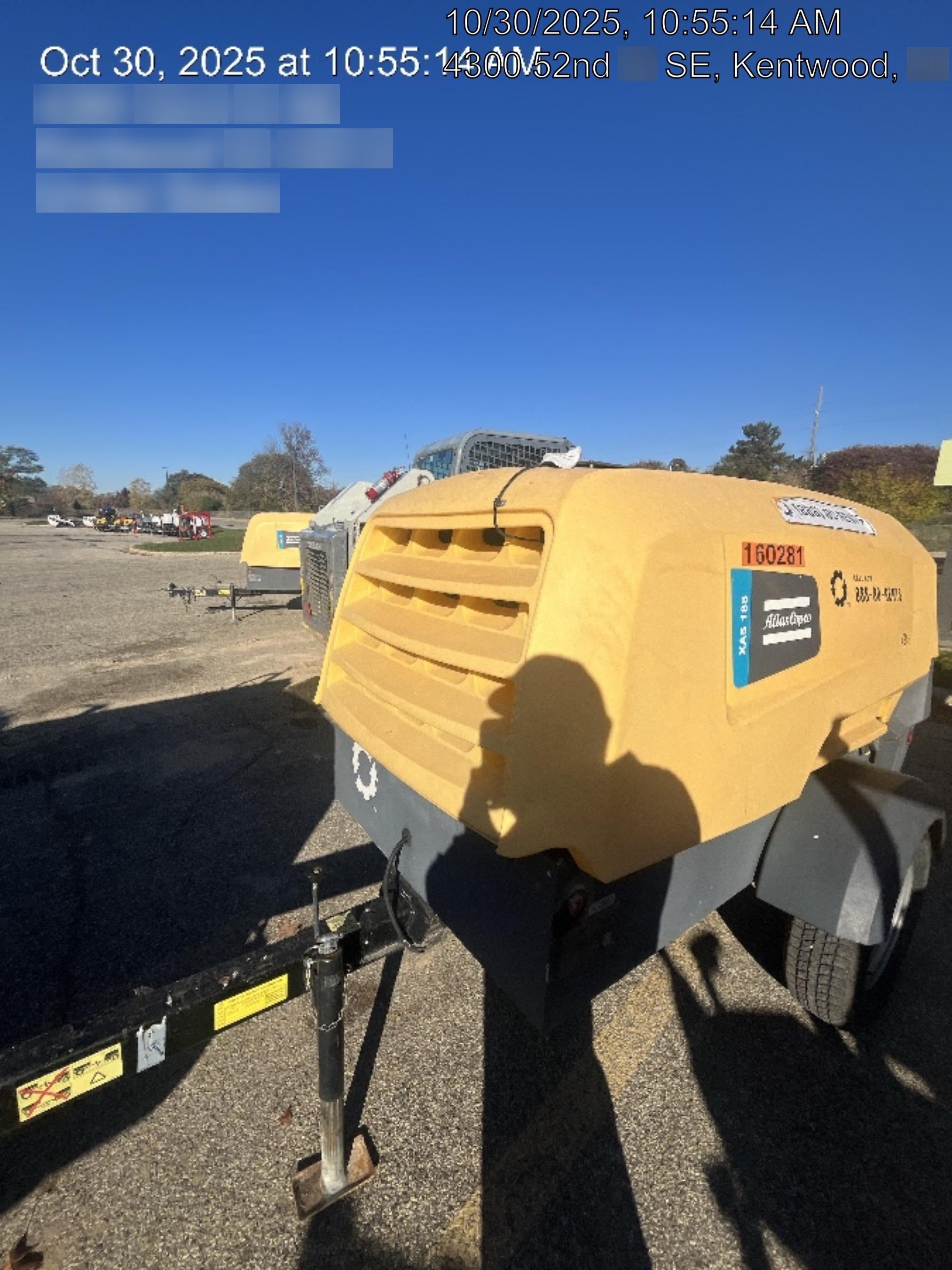2021 ATLAS COPCO XAS188 CWK