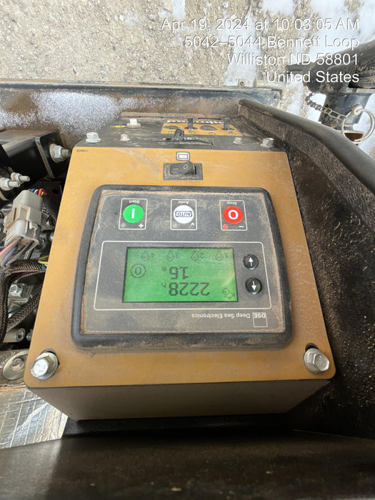 2022 Allmand NLV3GR (4) LED Light Fixture 350W, 23' Vertical Mast, 3kW Prime, Towable, Deep Sea L401, Leveling Jacks, Yanmar T4F 5.8hp