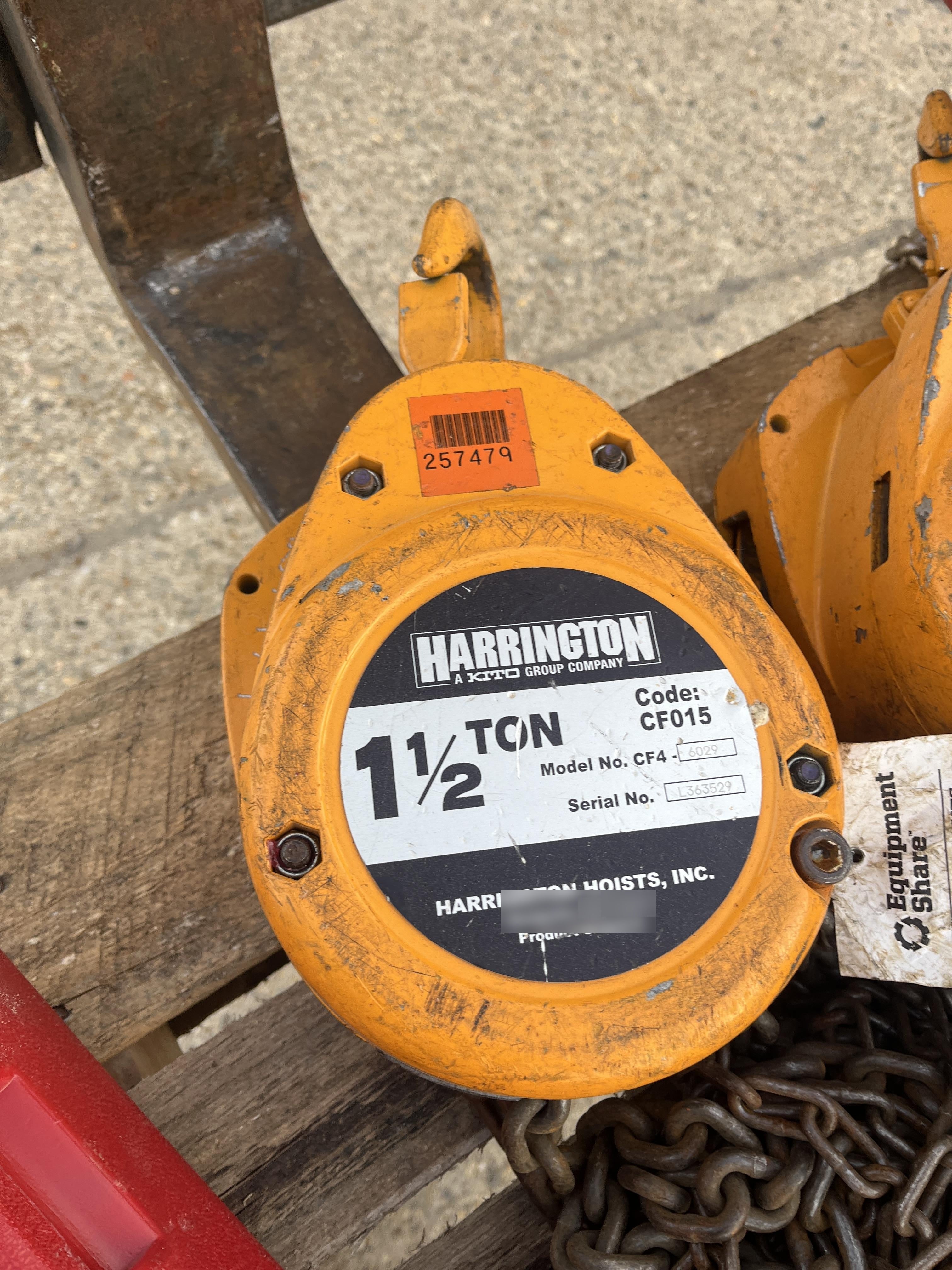 2022 HARRINGTON CF015-20