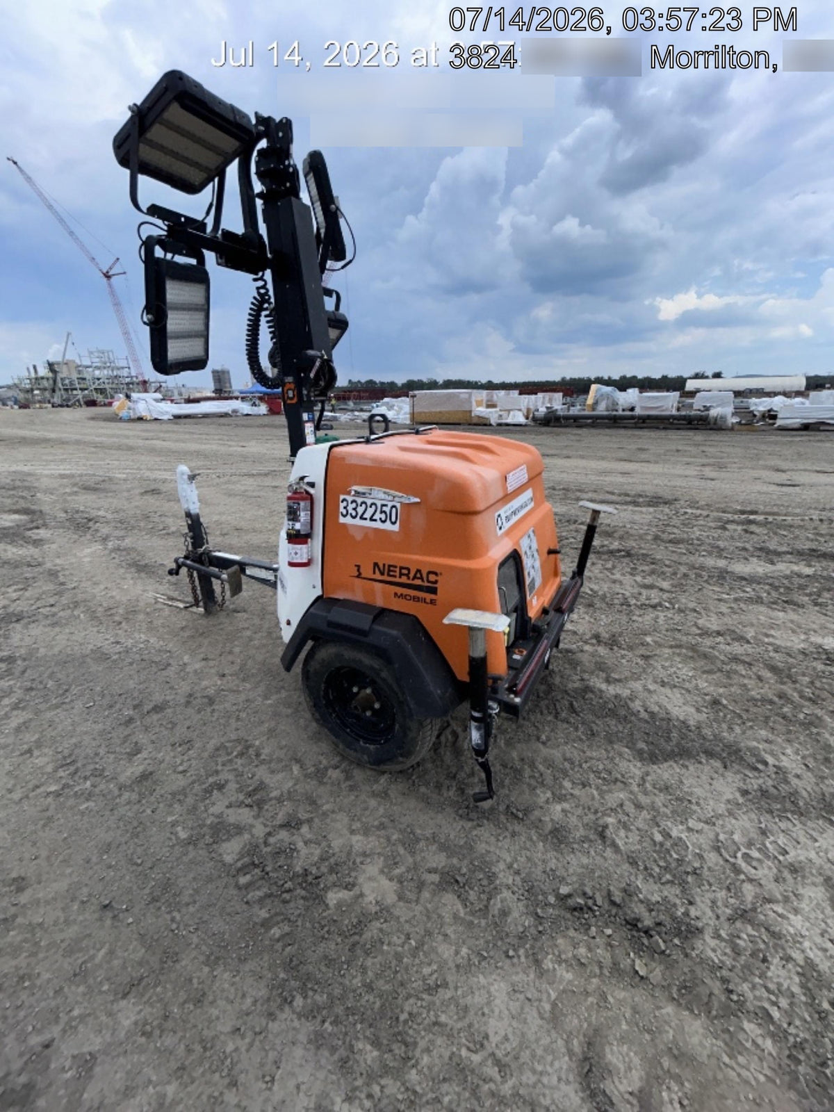 2023 Generac MLT2 Diesel, Flex Switch 120V Input, Powerzone Controller, (4) 320W LED Lights, 4kW Generator, 39.9 Gal Fuel Tank, 2" Ball, T3