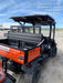 2022 Kubota RTV-X1140W-H Plastic Canopy, Windshield Acrylic Clear, LED Strobe Light, Wire Harness Kit, Back up Alarm
