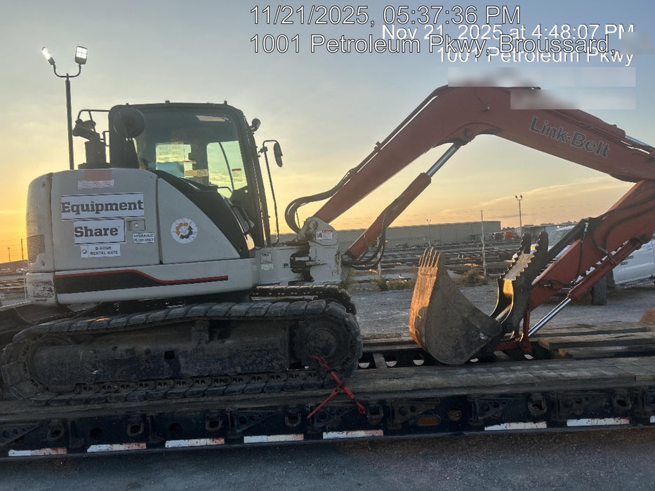 2020 Link-Belt 80X3EX EXC, 7'2" ARM, 17.7" RT, MFH(PJ)