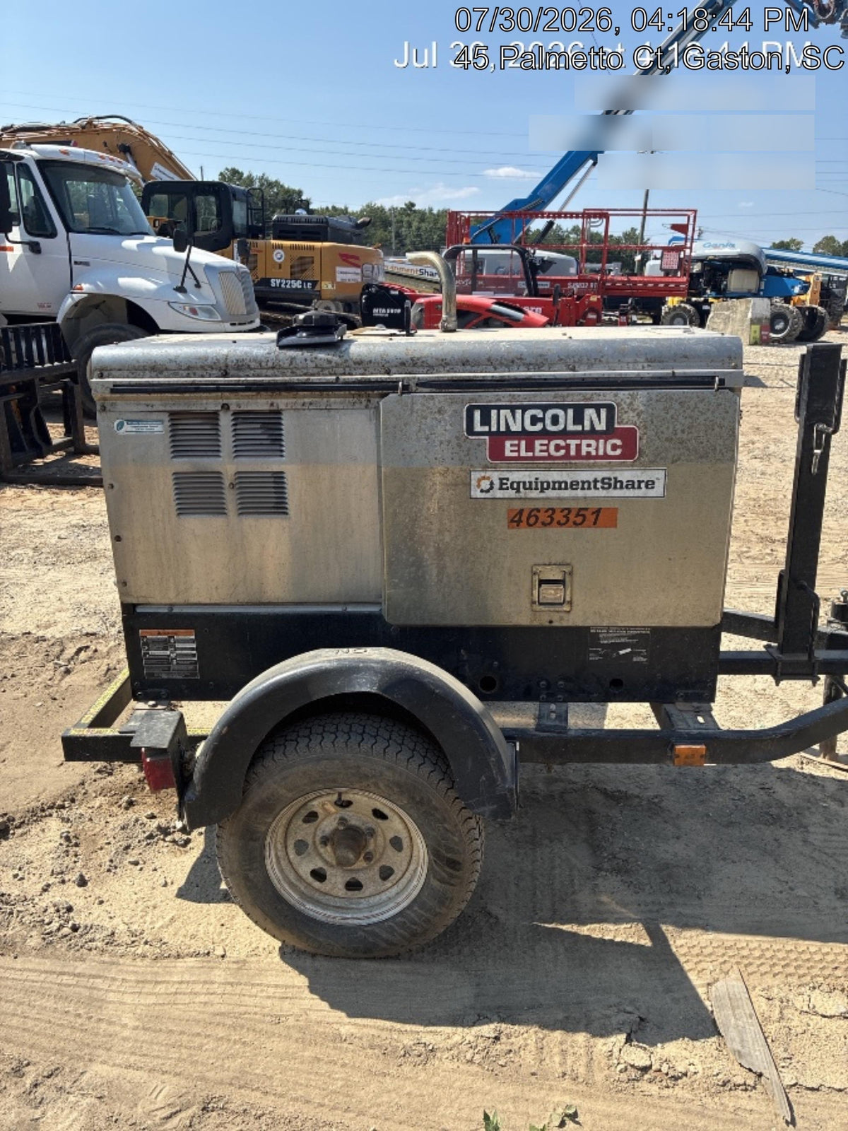 2024 Lincoln Electric LE400 Kubota V1505, Trlr, Cable Rack, Light Kit, ES Decals, T3