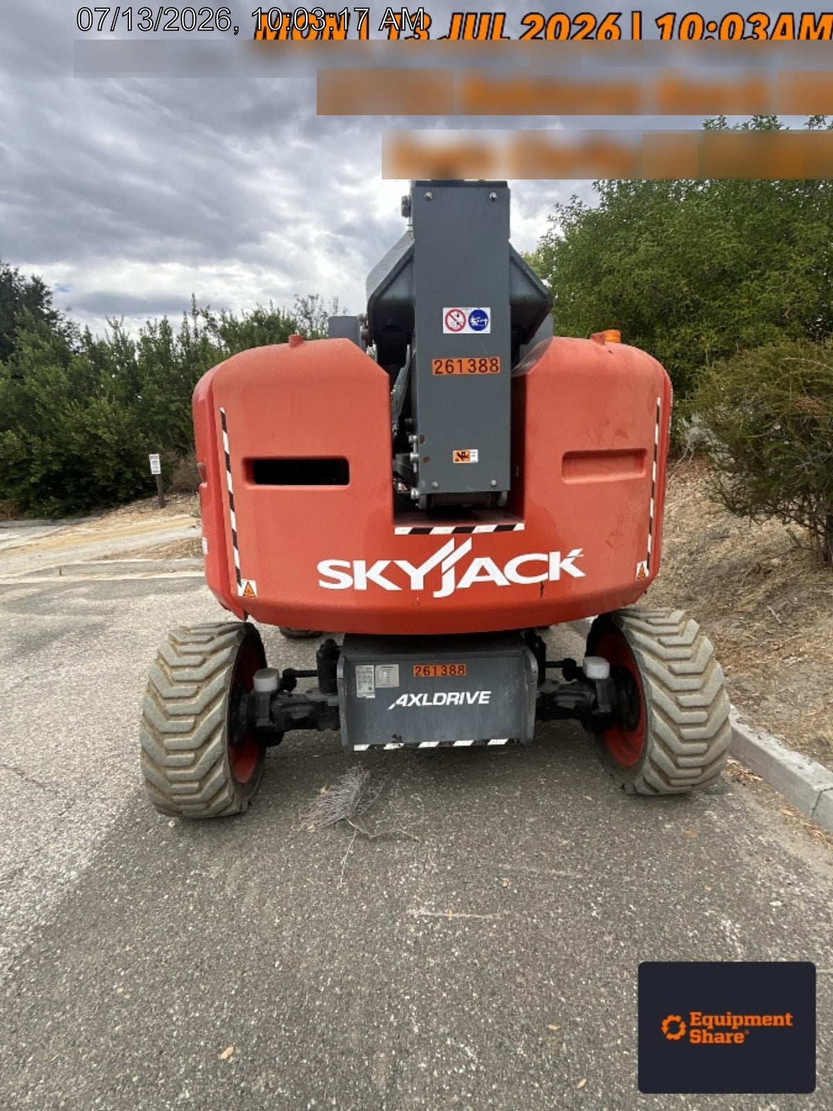 2022 SKYJACK SJ60 AJ+