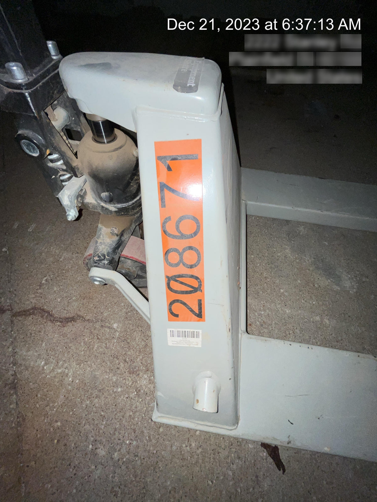 2022 STRONGWAY 5500 lb Pallet Jack