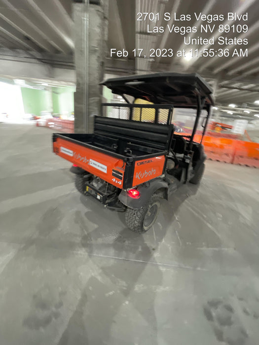 2022 Kubota RTV-X1140W-H Plastic Canopy, Windshield Acrylic Clear, LED Strobe Light, Wire Harness Kit, Back up Alarm