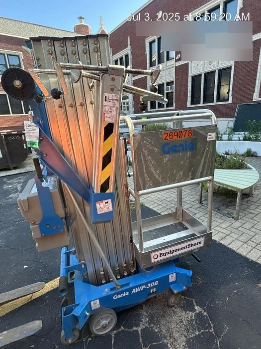 2022 GENIE AWP-30S DC