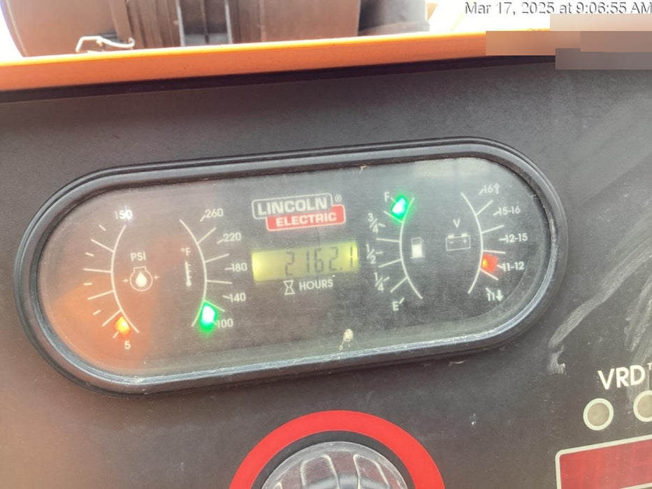 2021 Lincoln Electric Vantage 549X Ready Pak 3, ORANGE (includes trailer, cable rack, fender light kit)