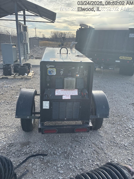 2020 Miller Electric BIG BLUE 400 Trailer Mounted Welder