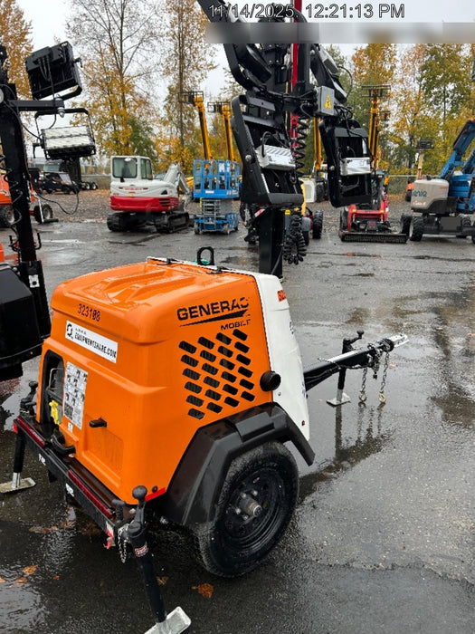 2023 Generac MLT2 Diesel, Flex Switch 120V Input, Powerzone Controller, (4) 320W LED Lights, 4kW Generator, 39.9 Gal Fuel Tank, 2" Ball, T3