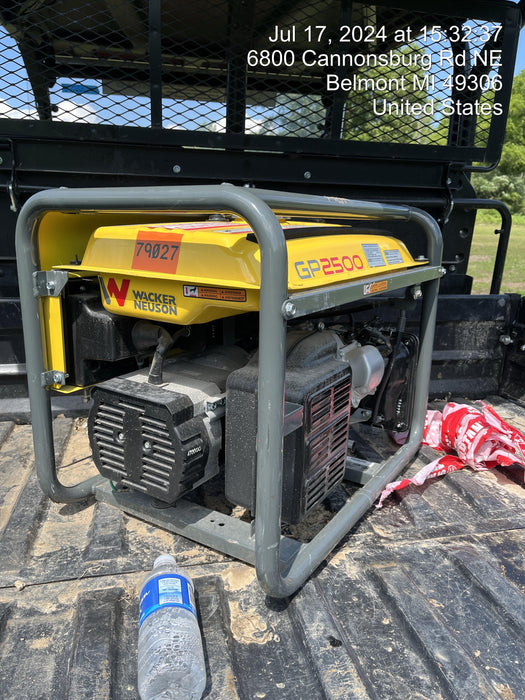 2020 WACKER NEUSON GP2500A