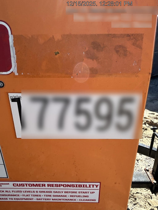 2021 Lincoln Electric Vantage 322 Vantage 322 Ready Pak 3 w/ Decals, ORANGE (includes trailer, cable rack, fender light kit) NO Telematics