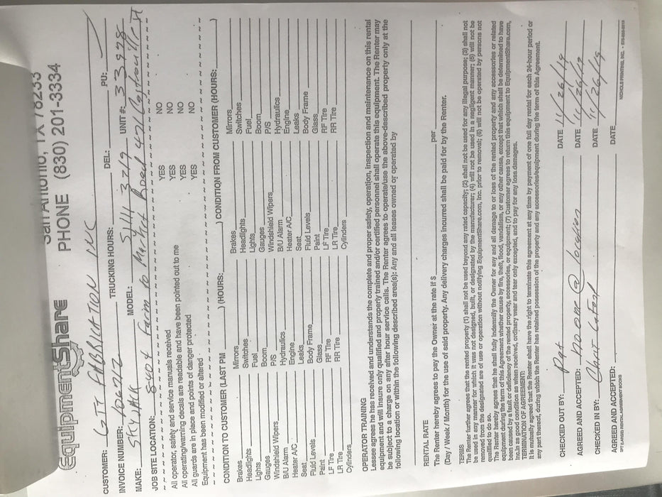 2019 Skyjack SJIII-3219 Standard w/Trojan Batteries
