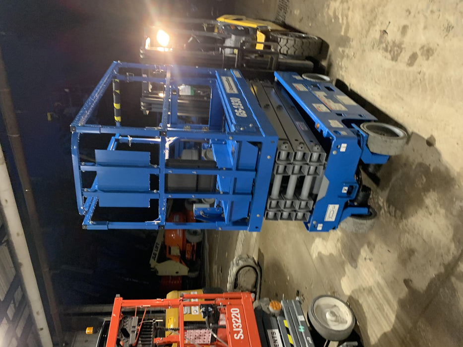 2020 Genie GS-1930 Solid Non Marking Tires, Beacon, Folding rails with half height swing gate, Telematics