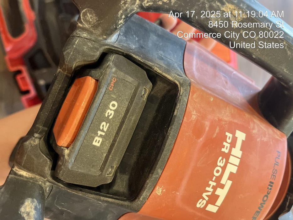 2024 HILTI PR 30-HVS-A12
