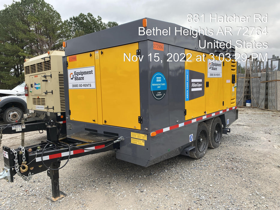 2022 ATLAS COPCO XRVS 1000 Tier 3 Reman