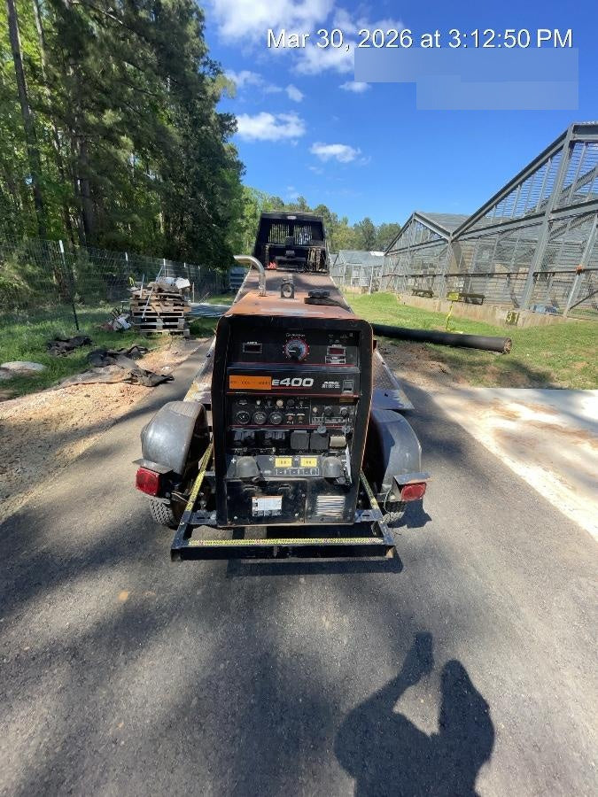 2022 Lincoln Electric LE400 Kubota V1505, Trlr, Cable Rack, Light Kit, ES Decals, T3
