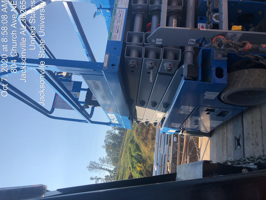 2019 Genie GS-1930 Fixed Rails with Chain Entry